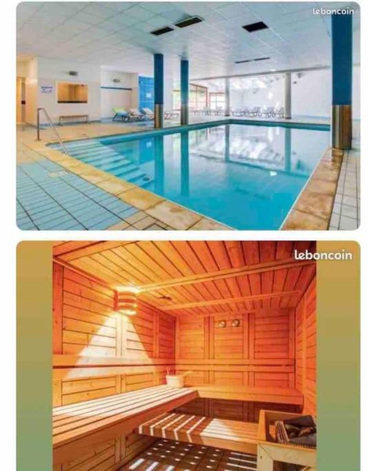 Au Bout Du Bois Piscine Sauna Hammam Accessible En Saison Et Le Logement Accessible Toute L Annee Les Déserts Dış mekan fotoğraf